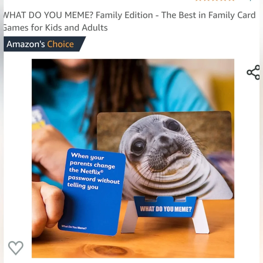 What Do You Meme? Family Edition Board Game Age 8+ Sealed